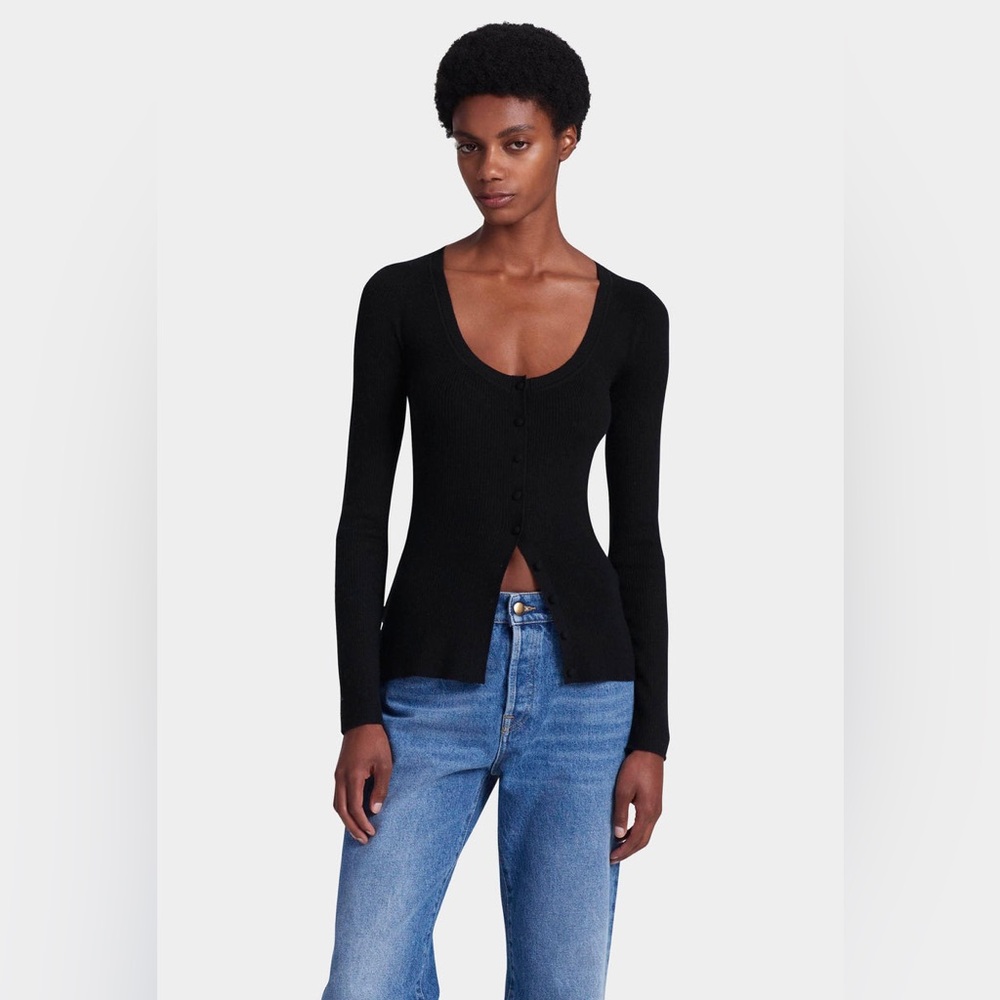 Altuzarra Small Jones Sweater in Black Cashmere
